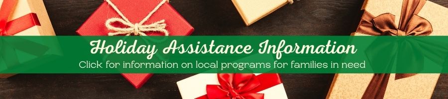 Holiday assistance graphic