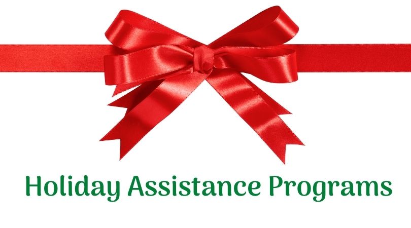 Holiday assistance programs graphic post