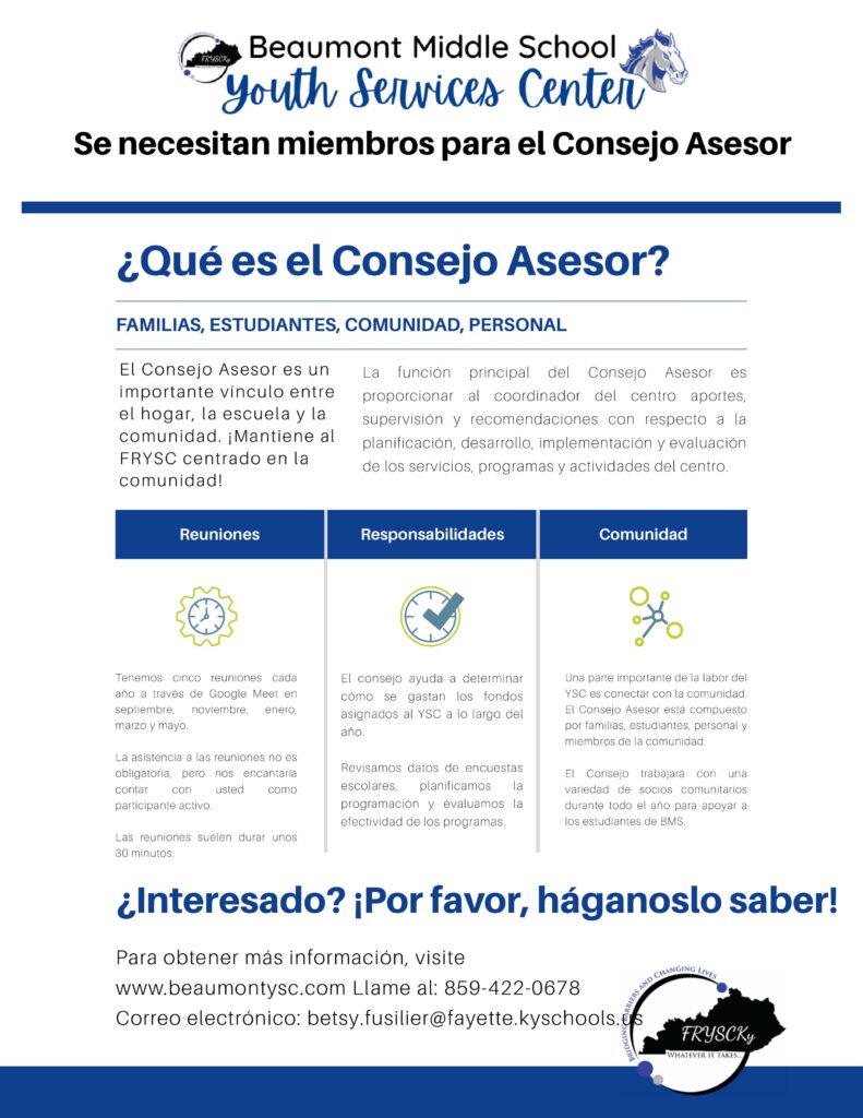 Advisory Council Info Spanish 25